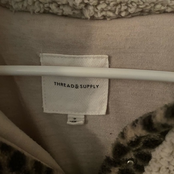 Thread & Supply - wubby pullover fleece in cheetah from Nordstrom - Picture 3 of 3